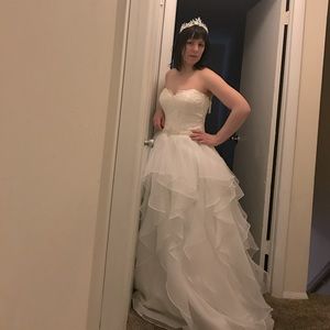 David’s Bridal Ball Gown Wedding Dress